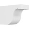 Ekena Millwork Standard Del Monte Architectural Grade PVC Rafter Tail, 5"W x 8"H X 12"L RFTP05X08X12DEL - alternate 1